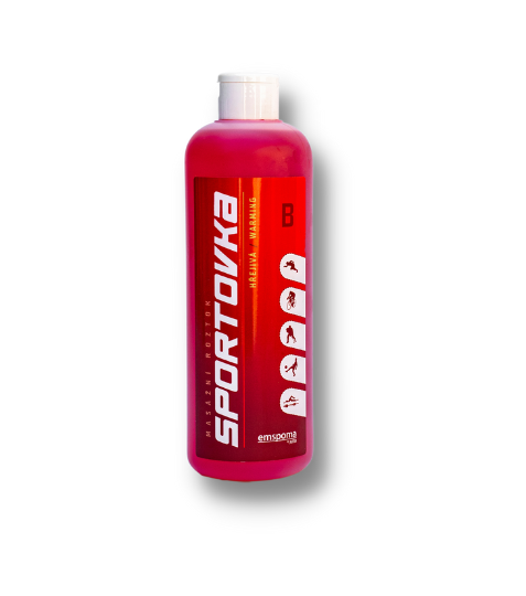ŠPORTOVKA špeciál červená 500 ml