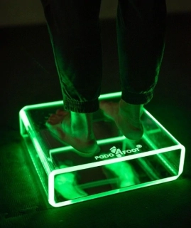 Podoskop s LED svetlom